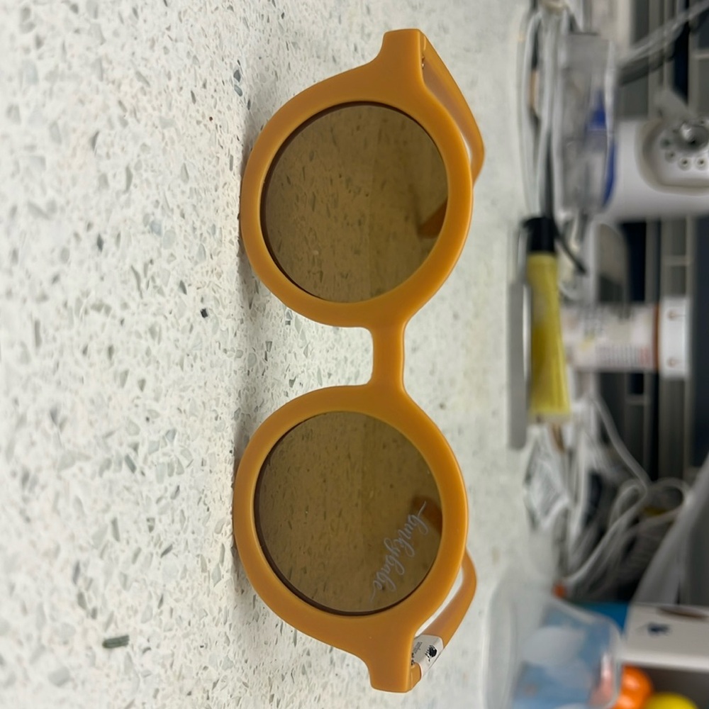 Yellow Binky Babe Sunglasses
